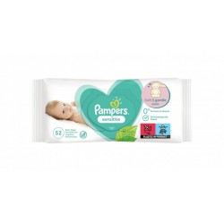 Pampers Wipes Sensitive (52 τεμ)